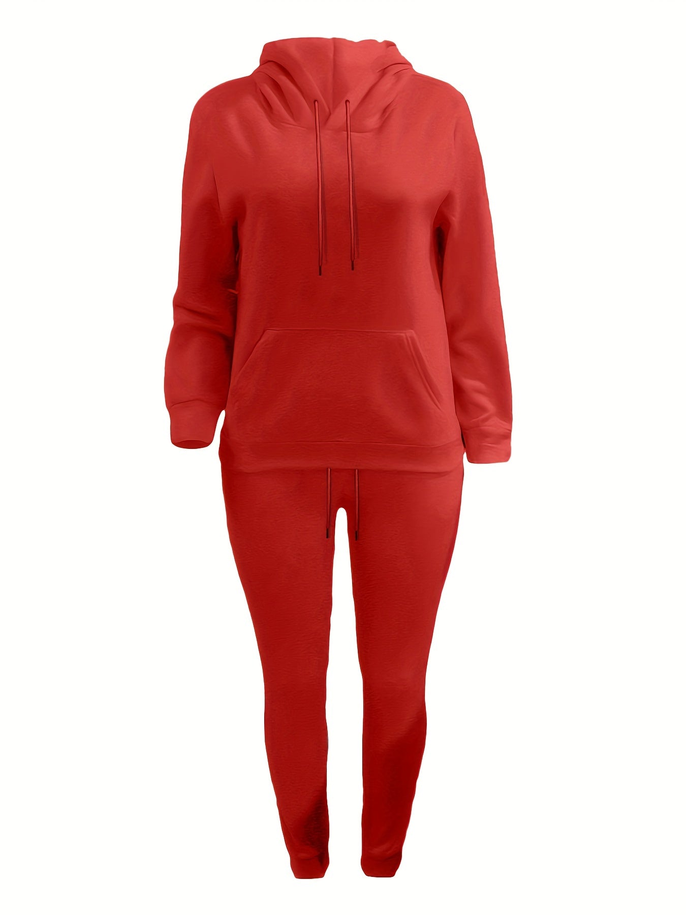 Women’s Relaxed Hoodie & Sweatpants Set – Casual Two-Piece Loungewear
