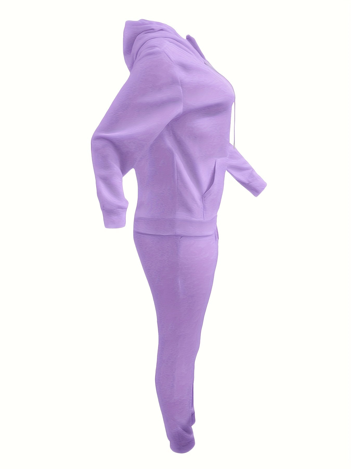 Women’s Relaxed Hoodie & Sweatpants Set – Casual Two-Piece Loungewear