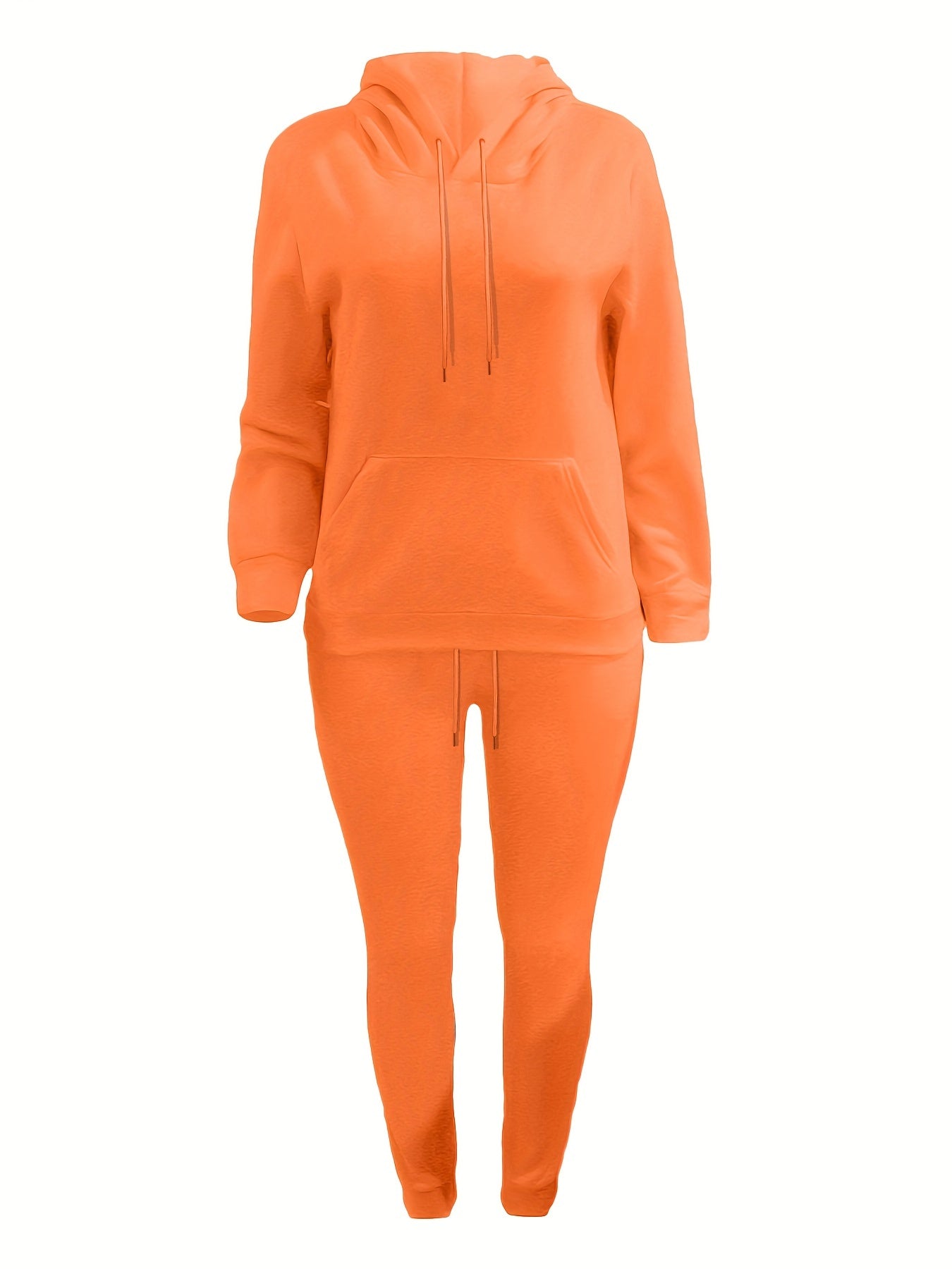 Women’s Relaxed Hoodie & Sweatpants Set – Casual Two-Piece Loungewear
