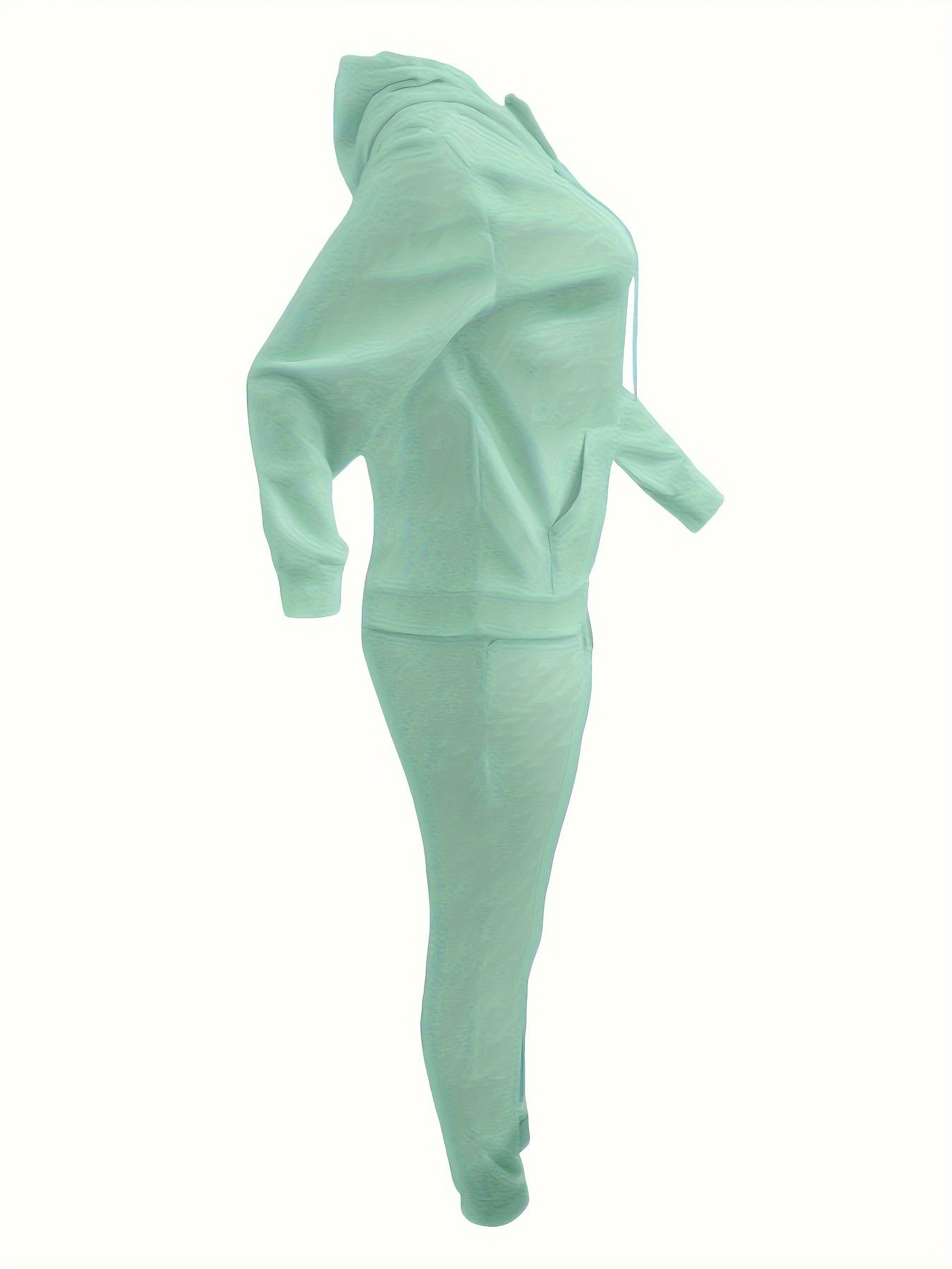 Women’s Relaxed Hoodie & Sweatpants Set – Casual Two-Piece Loungewear