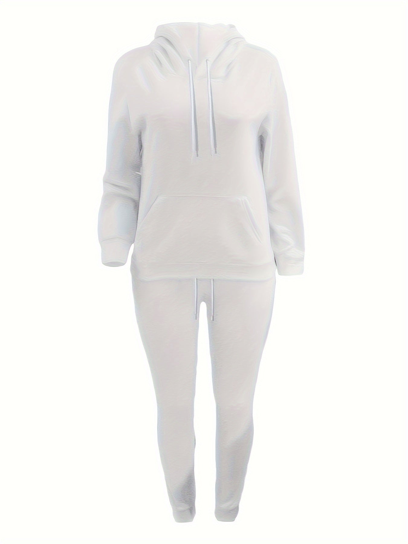Women’s Relaxed Hoodie & Sweatpants Set – Casual Two-Piece Loungewear