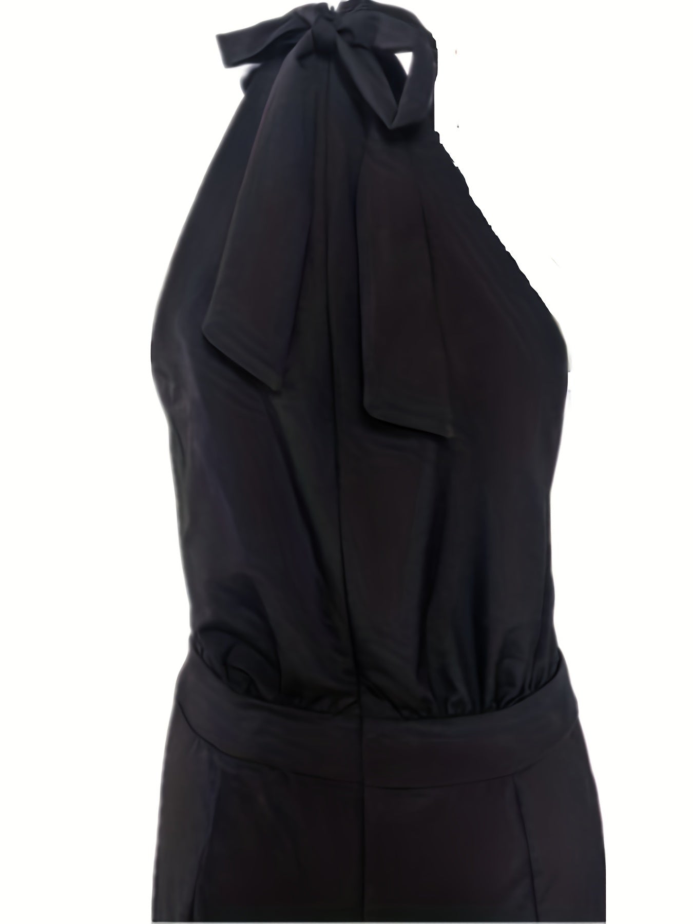 Glam Sway Elegant Waist Halter Jumpsuit