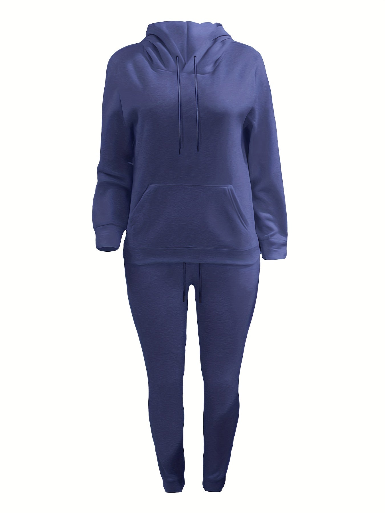 Women’s Relaxed Hoodie & Sweatpants Set – Casual Two-Piece Loungewear