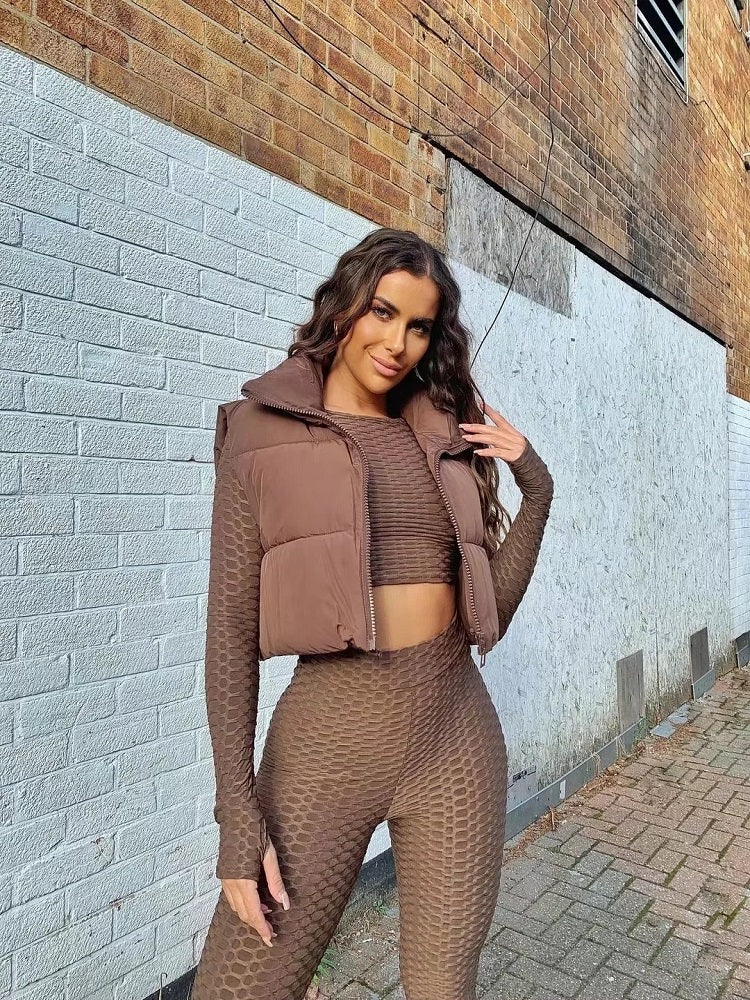 Glam Layer Vest Coat For Fall & Winter