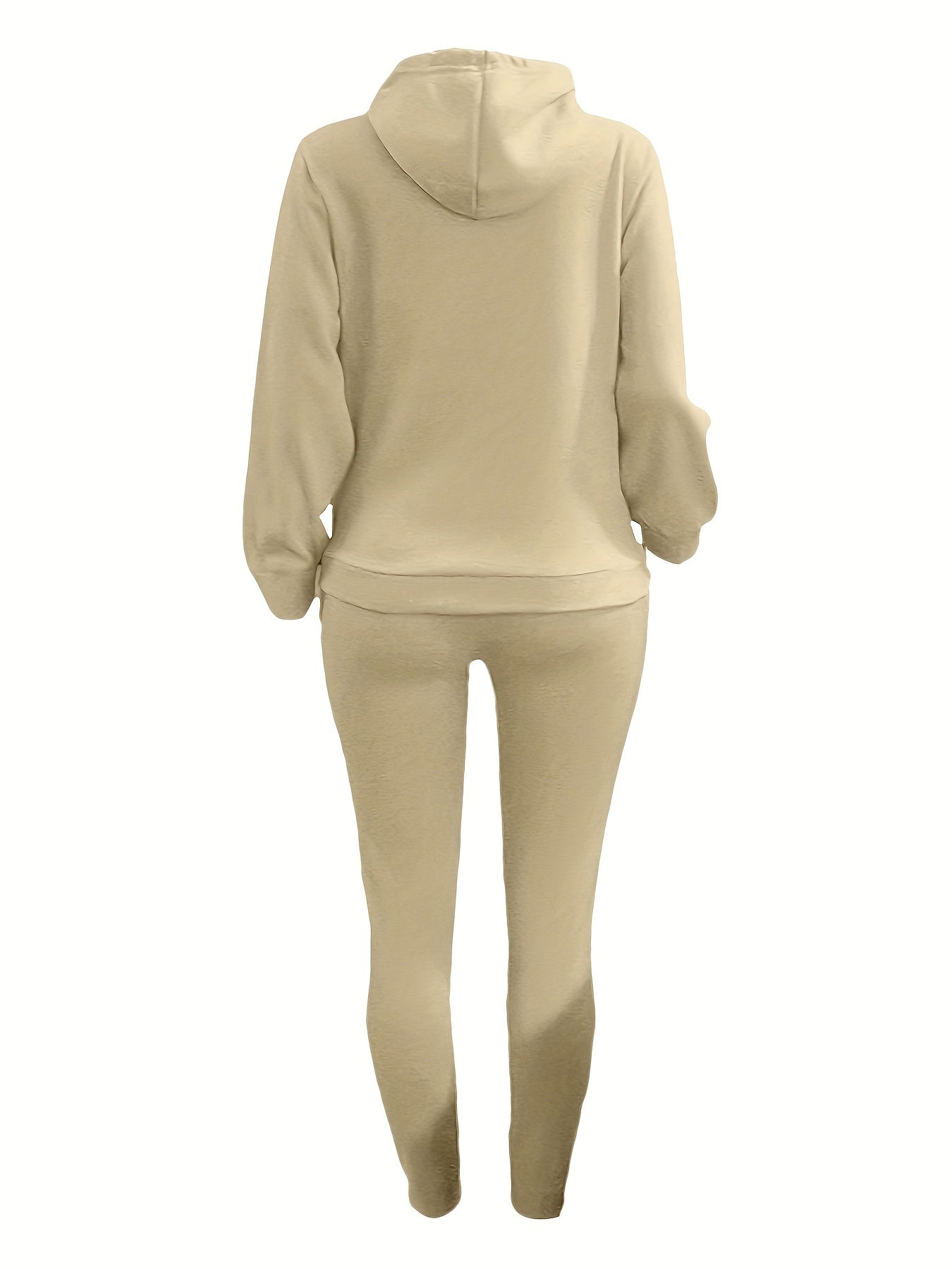 Women’s Relaxed Hoodie & Sweatpants Set – Casual Two-Piece Loungewear