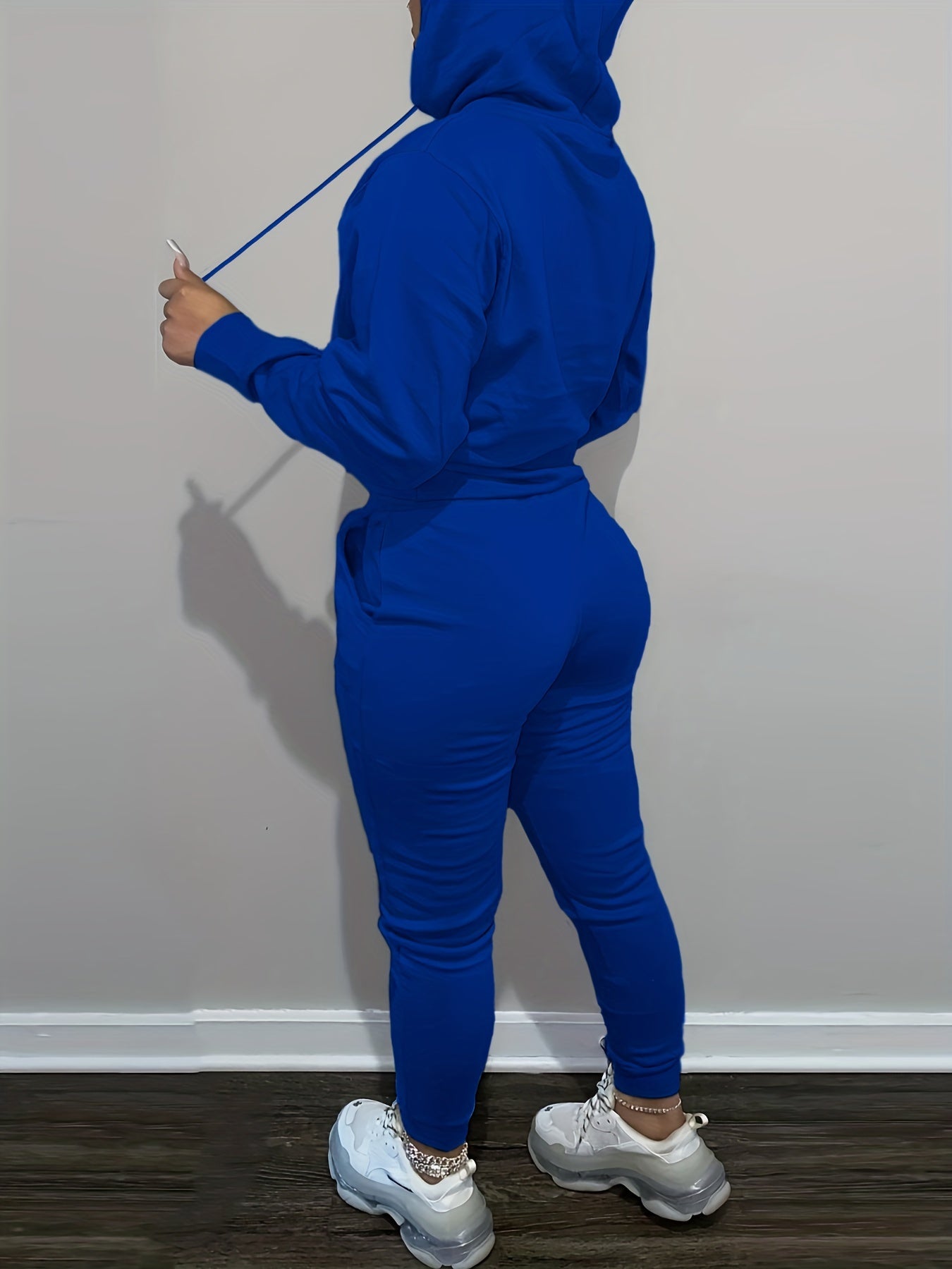 Women’s Relaxed Hoodie & Sweatpants Set – Casual Two-Piece Loungewear