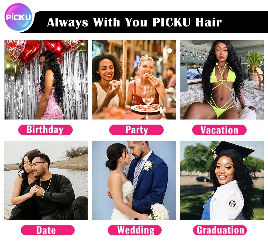 Wear And Go Glueless Human Hair Wigs Preplucked Brazilian Body Wave Ready To Wear