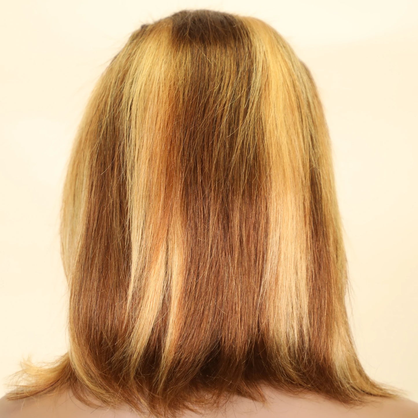 100% Human Hair Wigs 13x4 Lace Human Hair Lace Frontal Wig Ready Wear Bob Wigs Gold