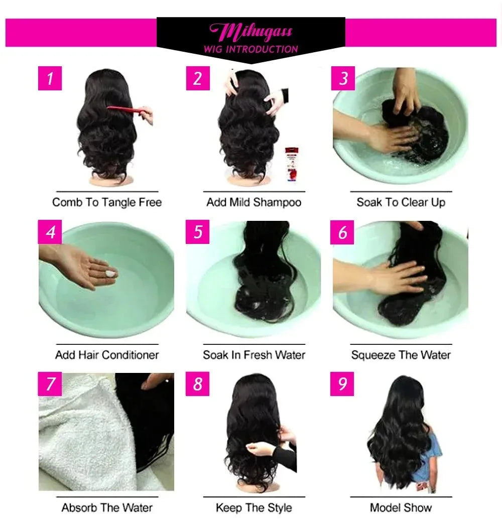 Deep Wave Human Hair Bundles