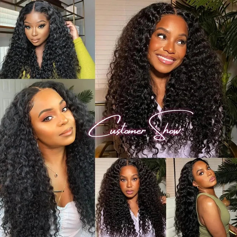 Deep Wave Human Hair Bundles