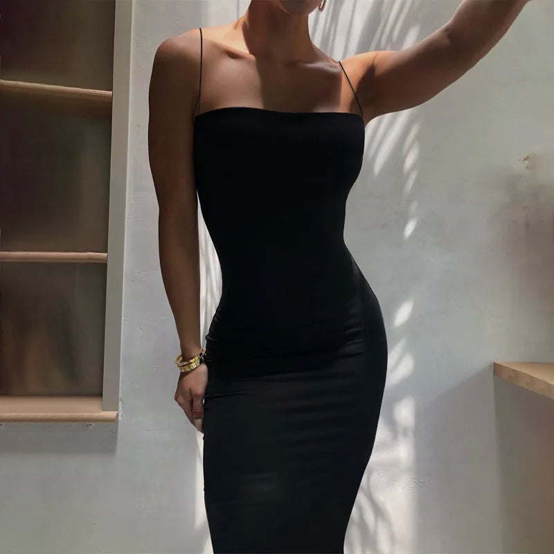 Timeless Bodycon Midi Dress