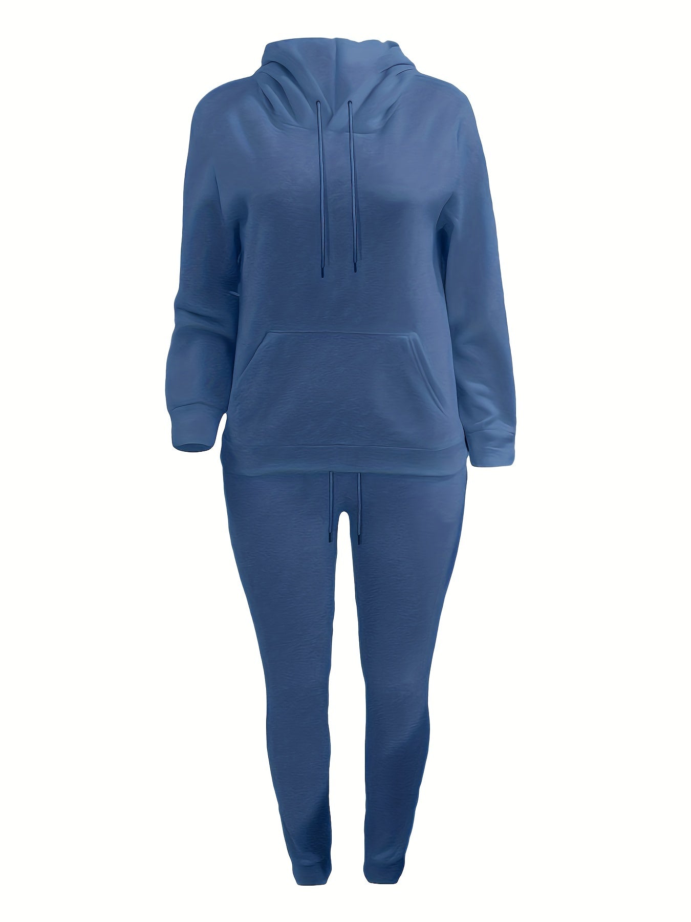 Women’s Relaxed Hoodie & Sweatpants Set – Casual Two-Piece Loungewear
