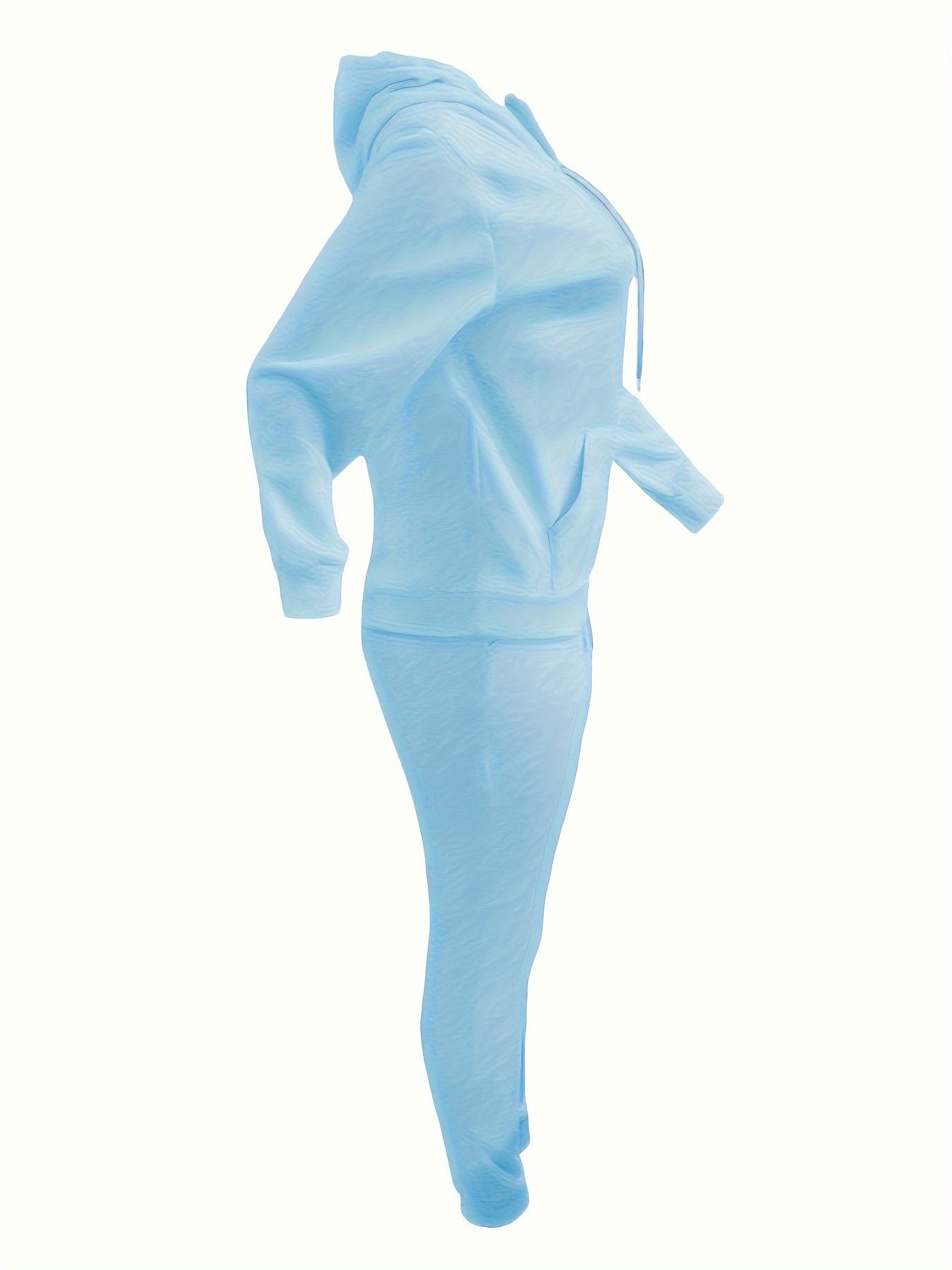 Women’s Relaxed Hoodie & Sweatpants Set – Casual Two-Piece Loungewear