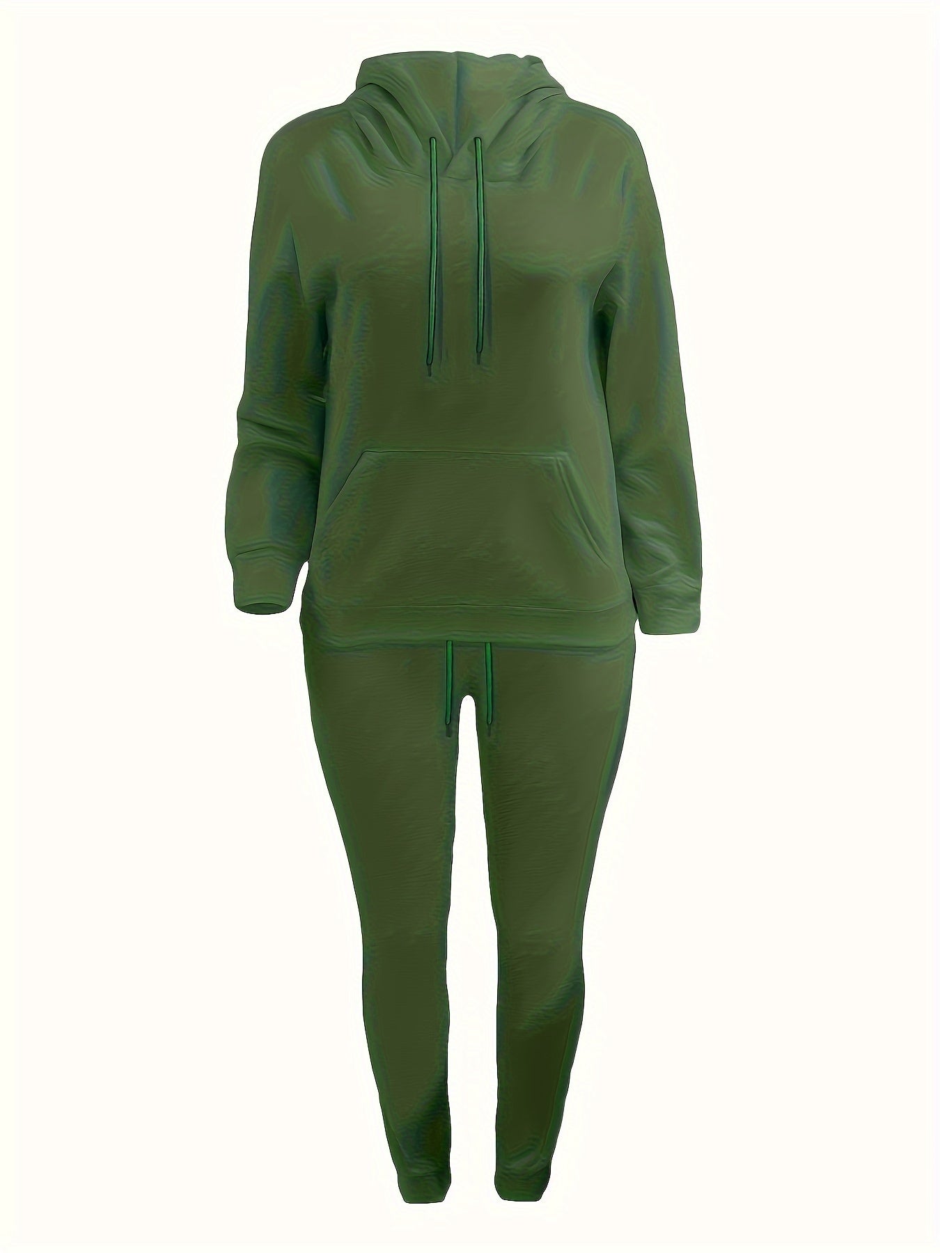 Women’s Relaxed Hoodie & Sweatpants Set – Casual Two-Piece Loungewear