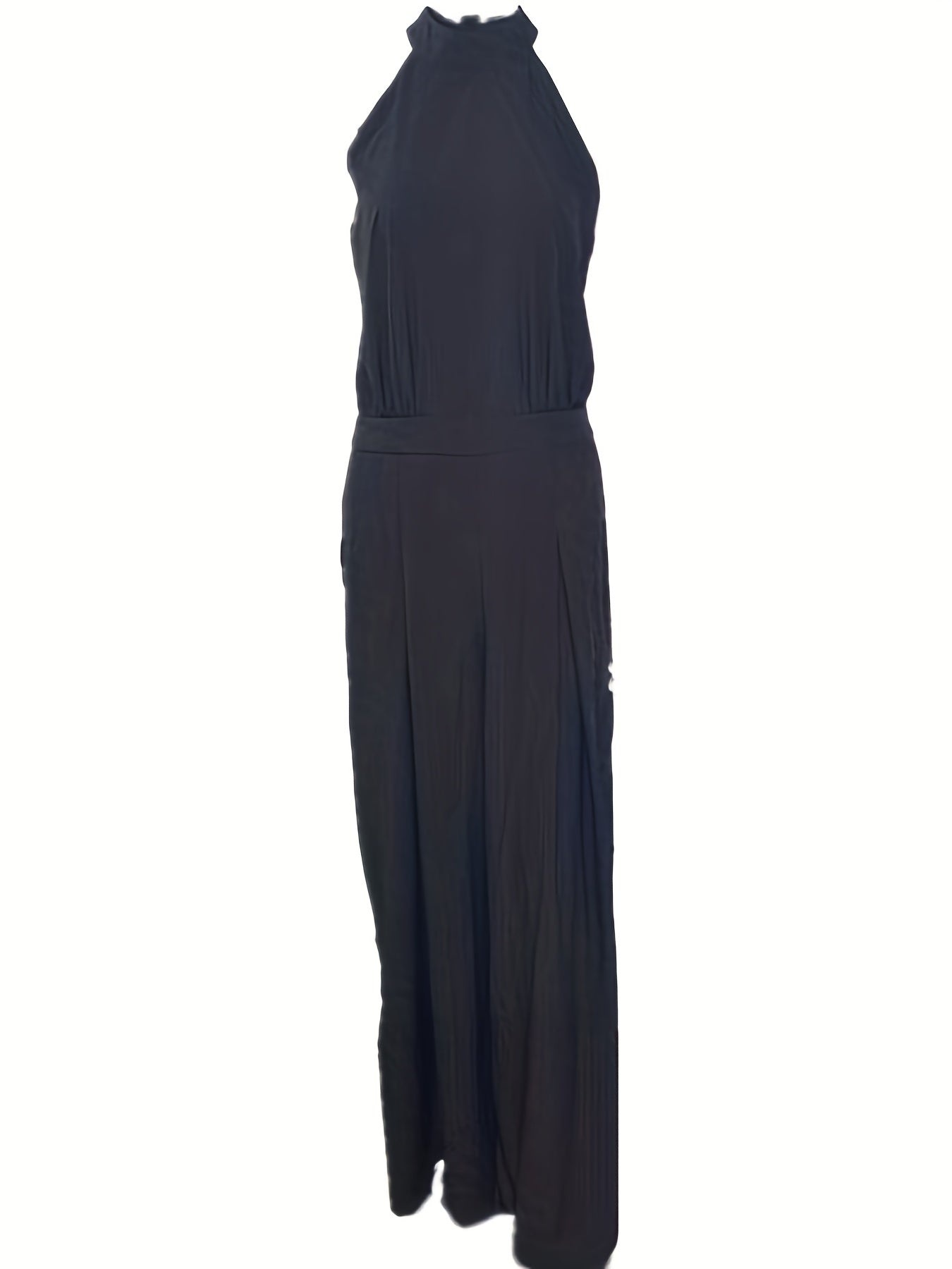 Glam Sway Elegant Waist Halter Jumpsuit