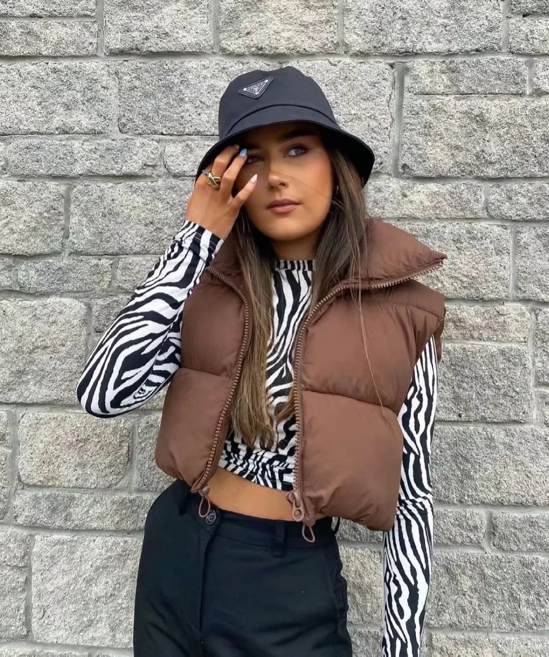 Glam Layer Vest Coat For Fall & Winter