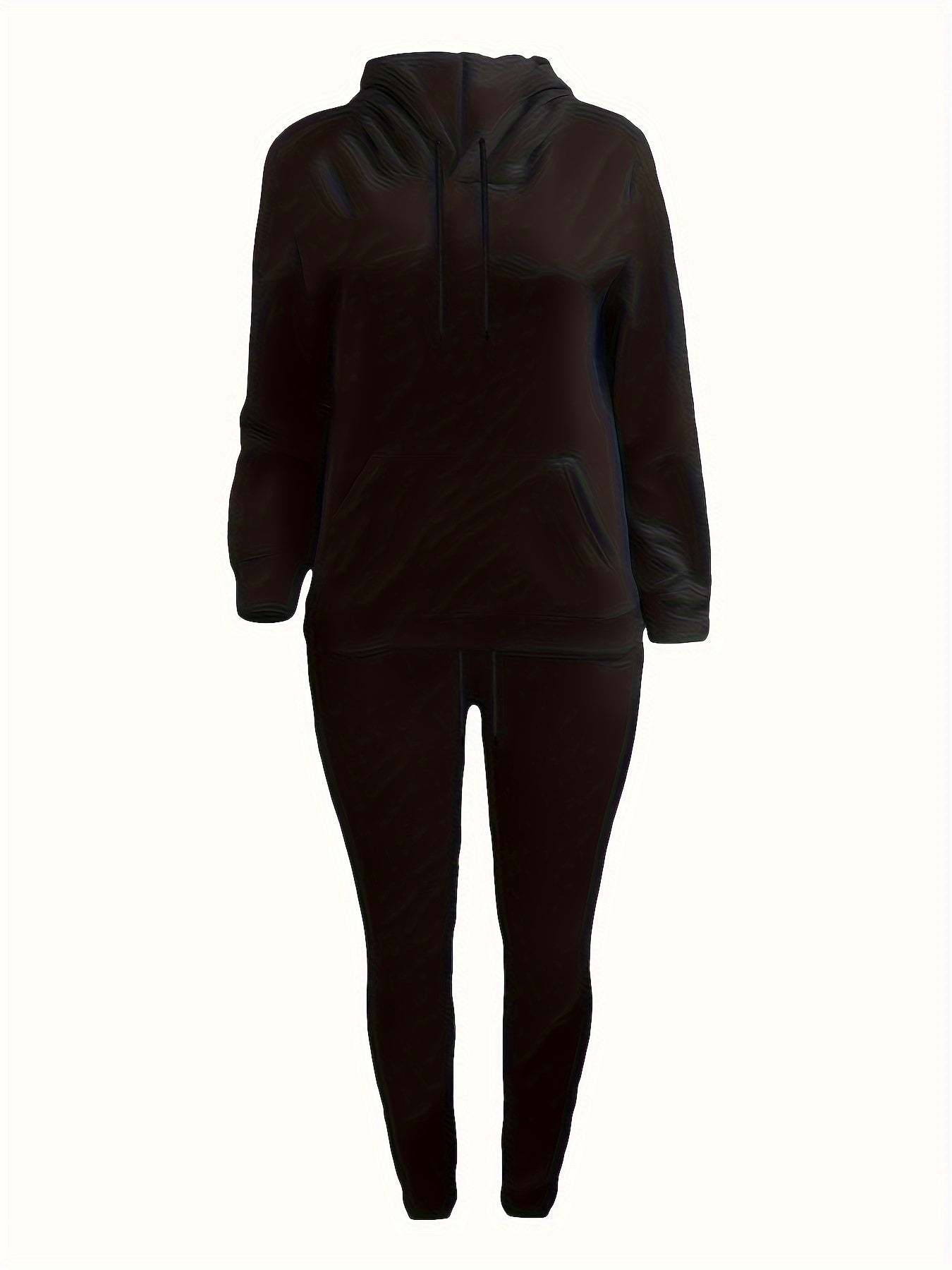 Women’s Relaxed Hoodie & Sweatpants Set – Casual Two-Piece Loungewear