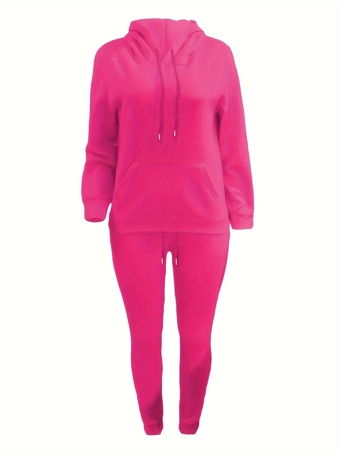 Women’s Relaxed Hoodie & Sweatpants Set – Casual Two-Piece Loungewear