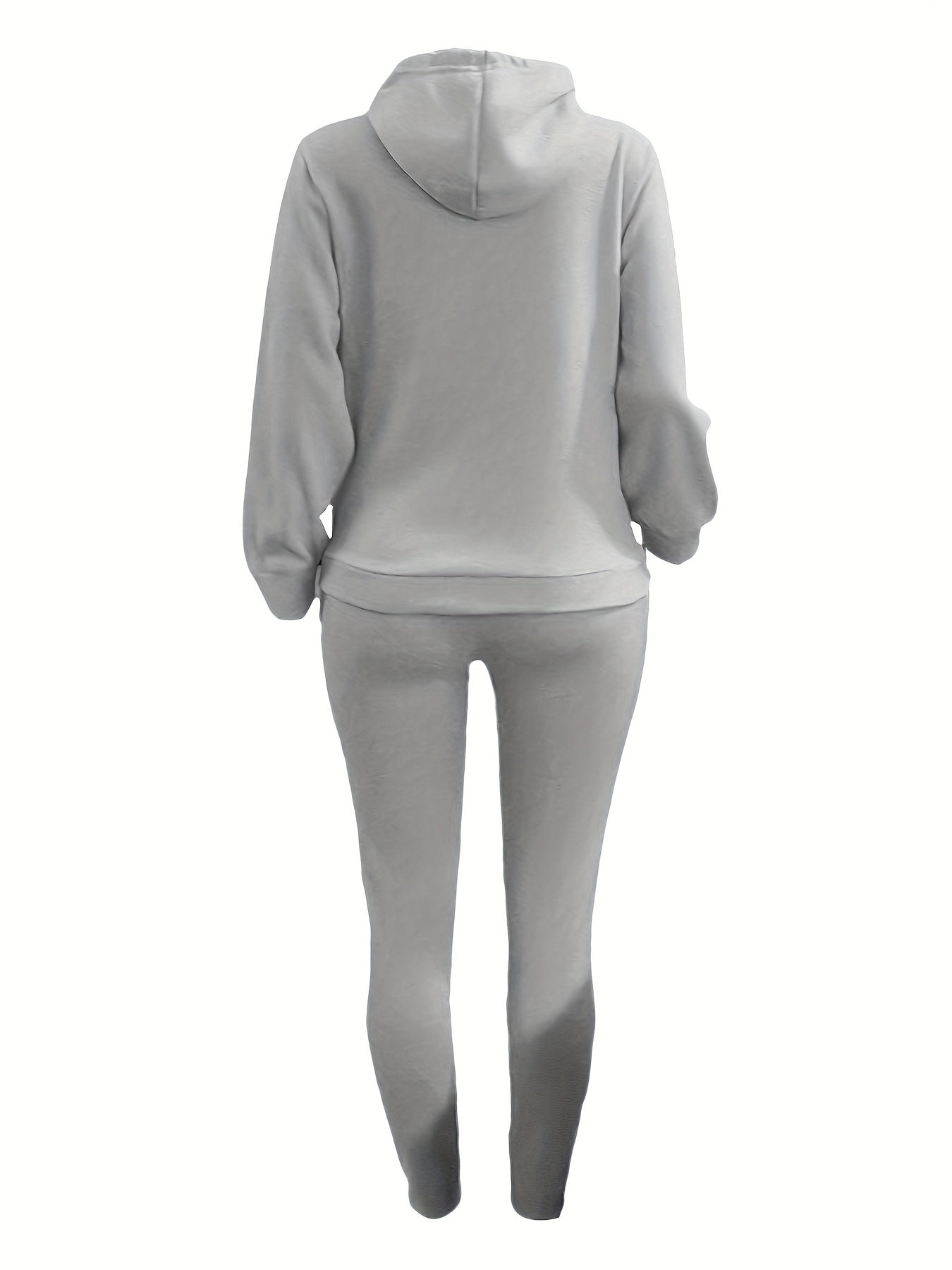 Women’s Relaxed Hoodie & Sweatpants Set – Casual Two-Piece Loungewear