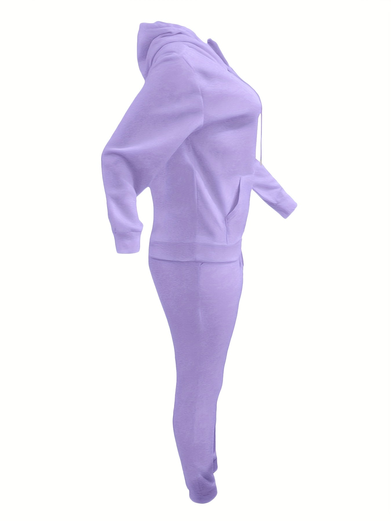 Women’s Relaxed Hoodie & Sweatpants Set – Casual Two-Piece Loungewear