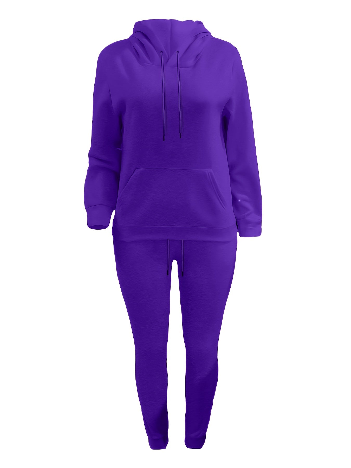 Women’s Relaxed Hoodie & Sweatpants Set – Casual Two-Piece Loungewear