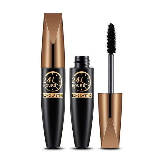 1pc 24Hours Long-Lasting Waterproof Black Mascara