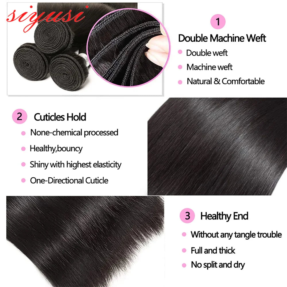 Brazilian Straight Hair Bundles