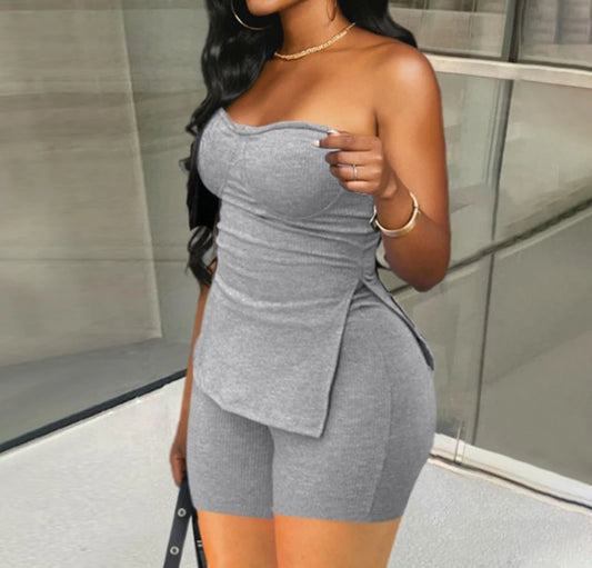 Summer Knit Co-Ord Set – Casual Streetwear Vibes