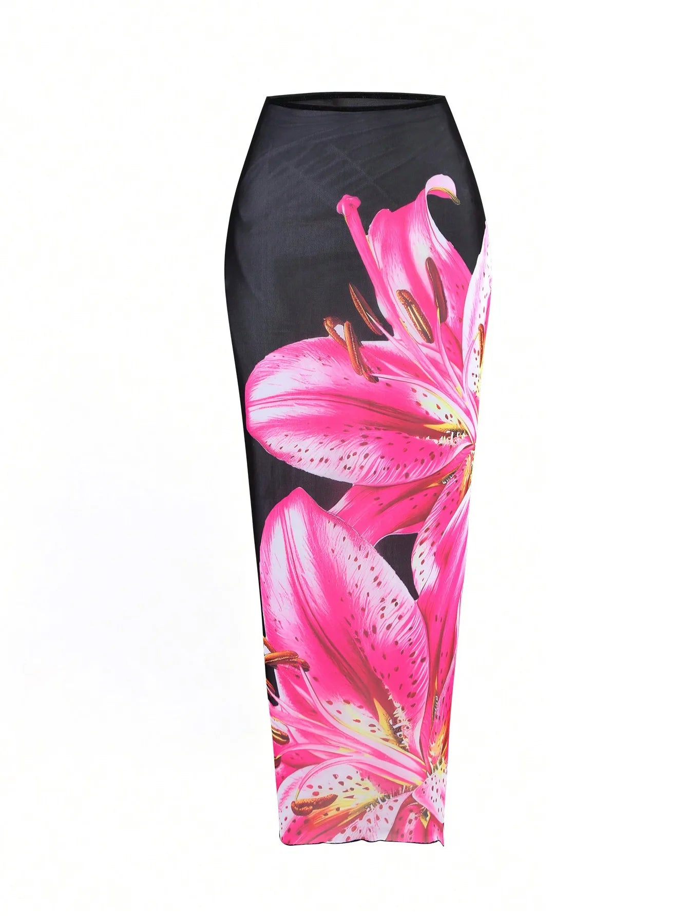 Slay & Swim 3 Piece Bikini Sets Women's High Waist Long Skirt