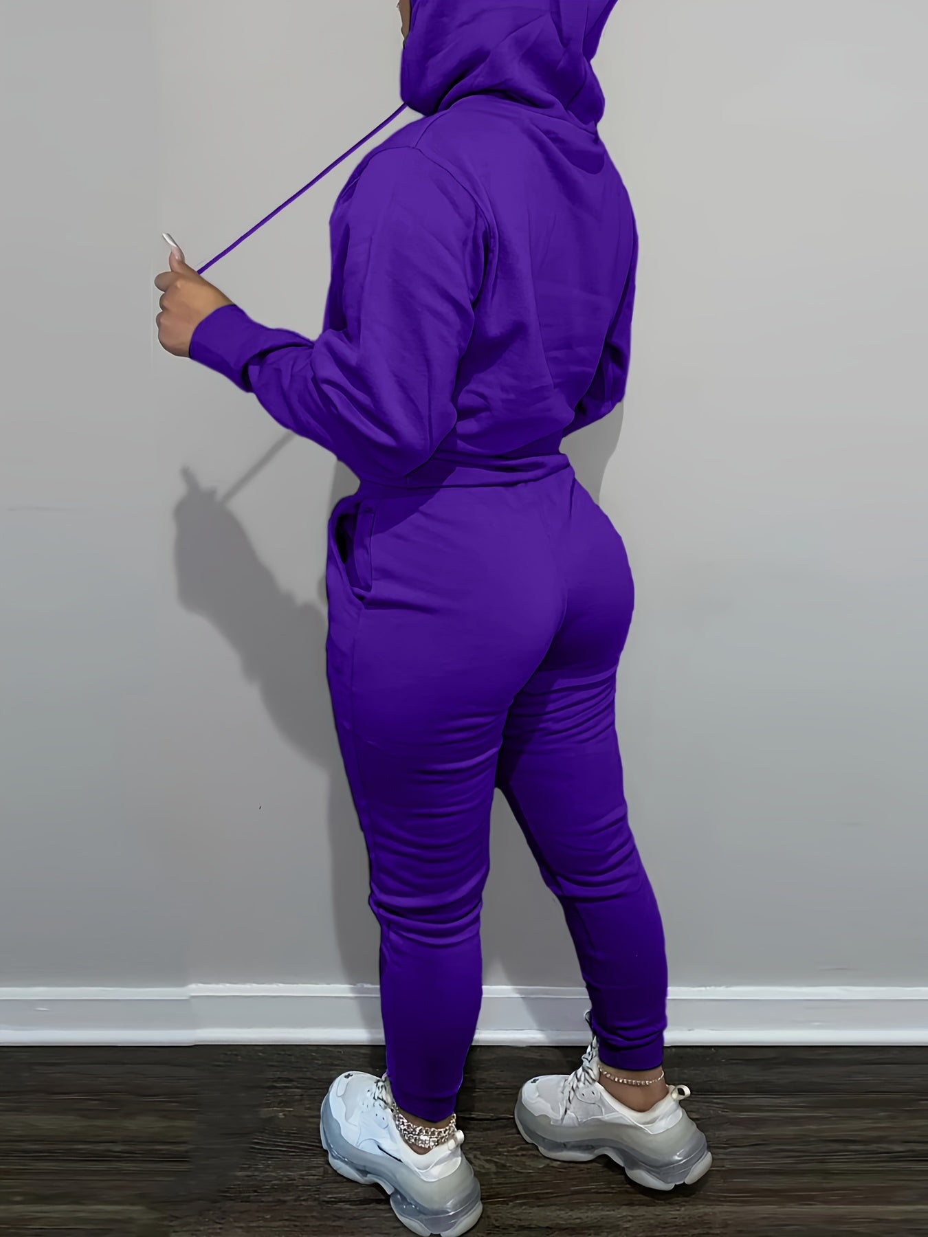 Women’s Relaxed Hoodie & Sweatpants Set – Casual Two-Piece Loungewear